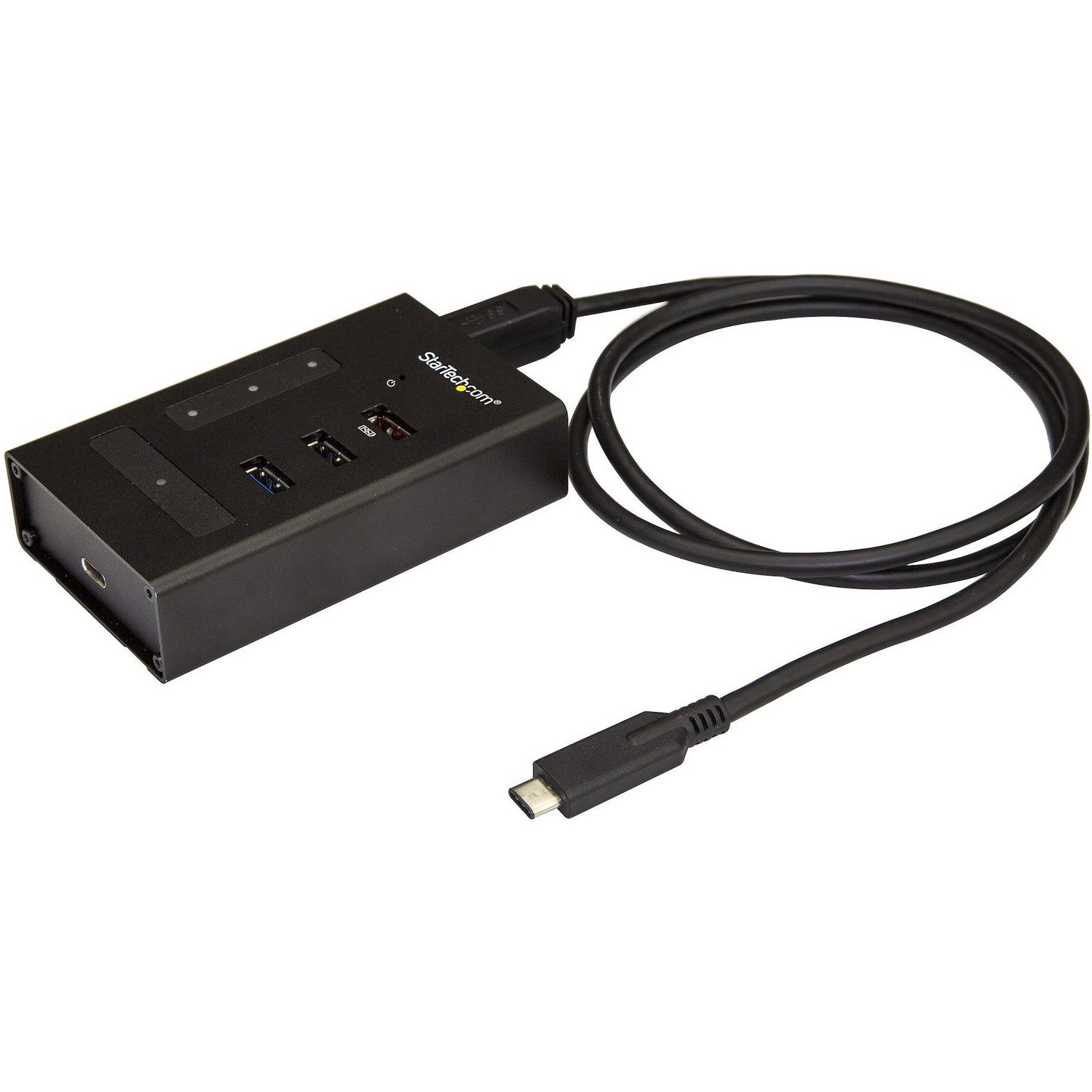 StarTech.com USB Hub - USB Type C - External - Black