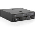 iStarUSA T-5K225T-SA Drive Enclosure for 5.25" - Serial ATA/600 Host Interface Internal - Black