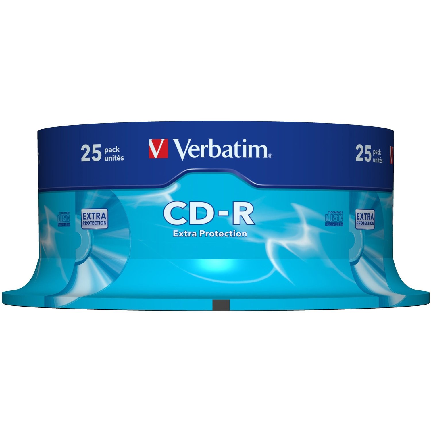 Verbatim CD Recordable Media - CD-R - 52x - 700 MB - 10 Pack Slim Case