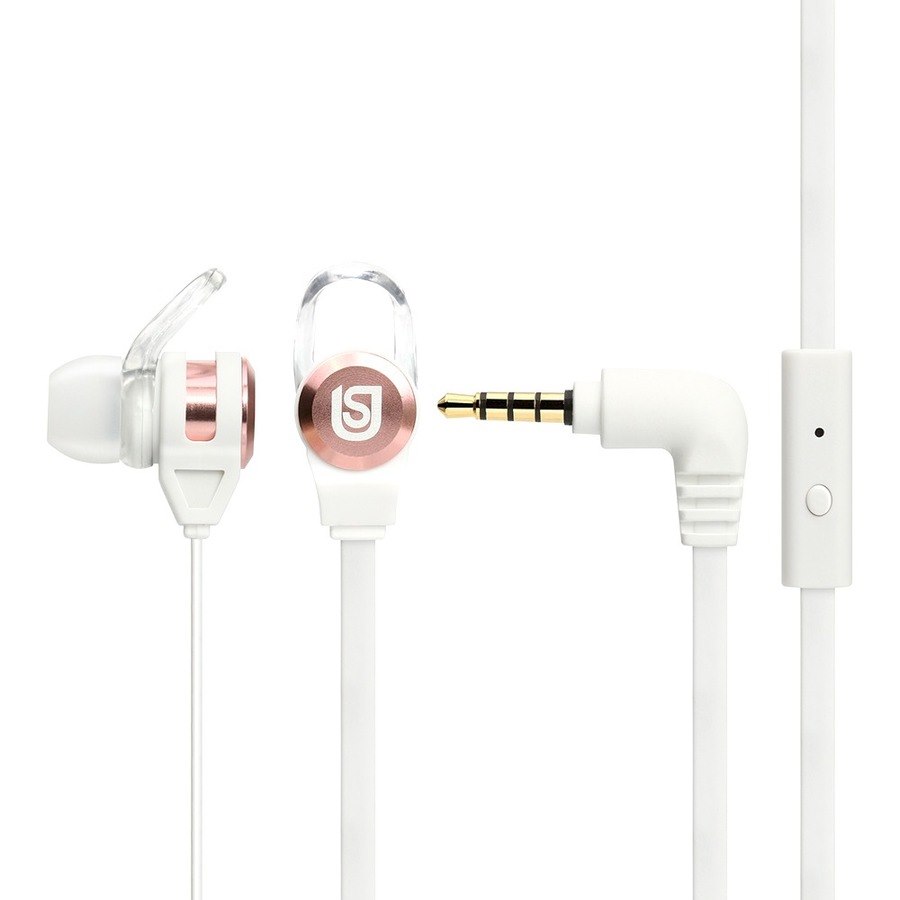 Verbatim Urban Sound Wired Earbud Stereo Earset - White, Rose Gold