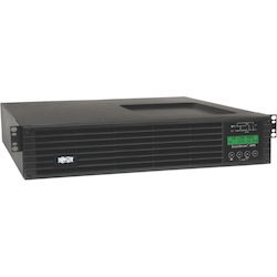 Eaton Tripp Lite Series SmartOnline 2000VA 1800W 120V Double-Conversion UPS - 7 Outlets, Extended Run, Network Card Included, LCD, USB, DB9, 2U Rack/Tower Battery Backup