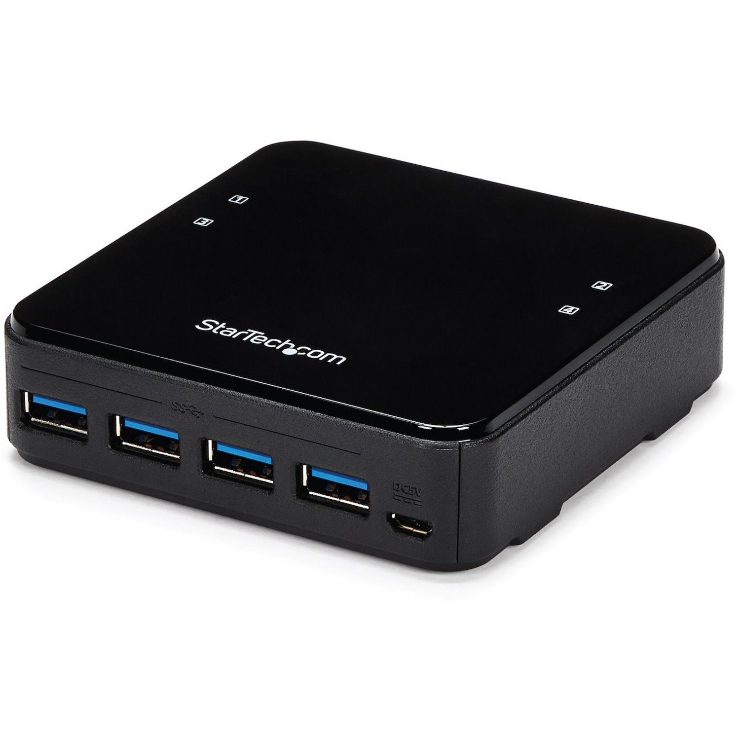 StarTech.com 4X4 USB 3.0 Peripheral Sharing Switch - USB Switch for Mac / Windows / Linux - 4 Port USB 3.0 Switch - USB A/B Switch