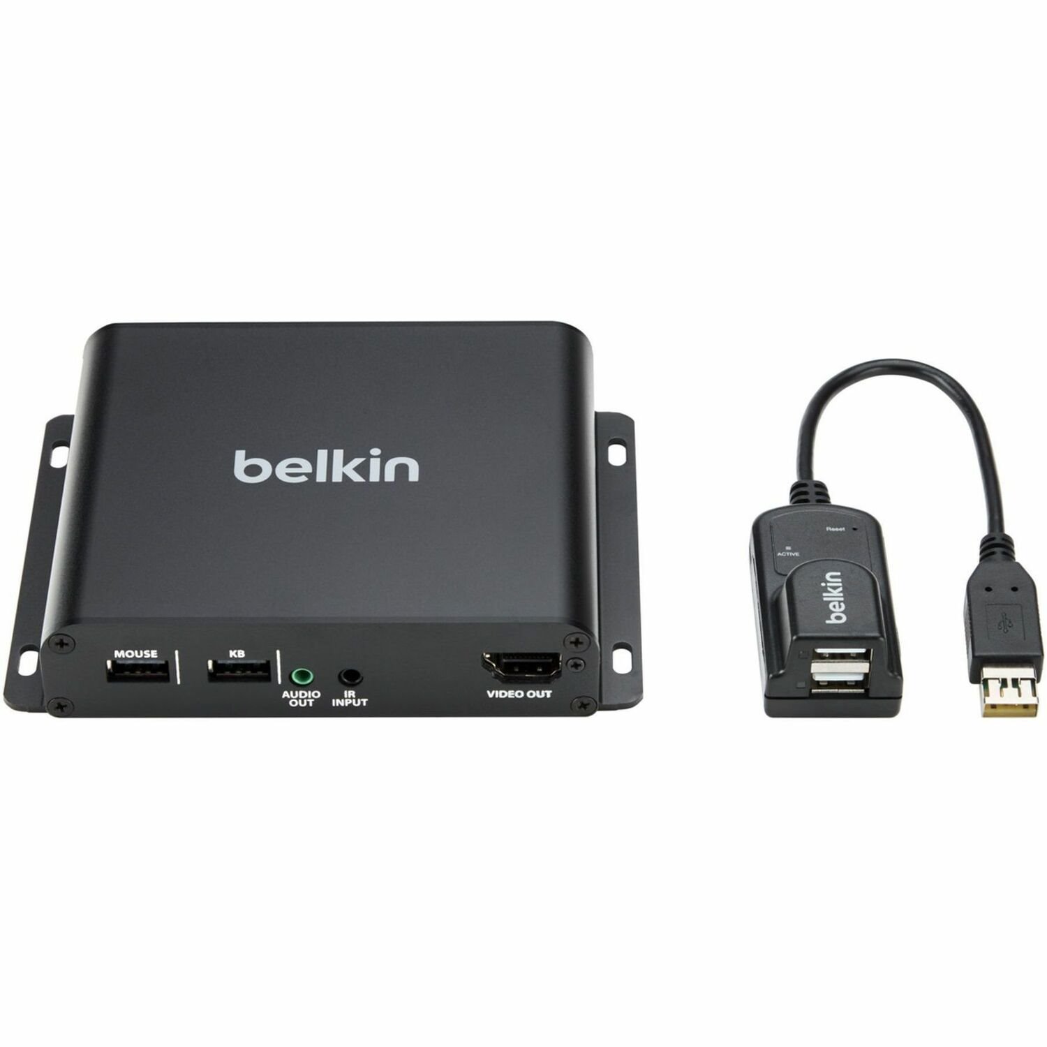 Belkin KVM Extender Receiver - Wired - TAA Compliant