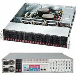 Supermicro SuperChassis Server Case - EATX, ATX Motherboard Supported - Rack-mountable - Black