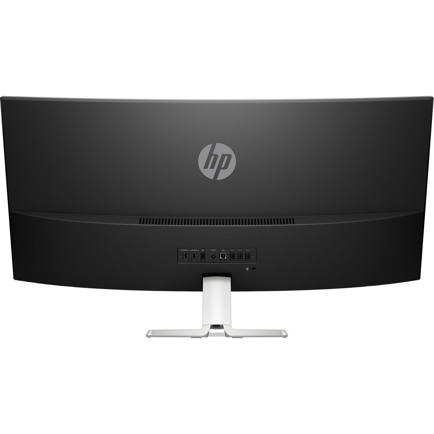 HP 34f 86.4 cm (34") WQHD Curved Screen LED LCD Monitor - 16:9 - Grey