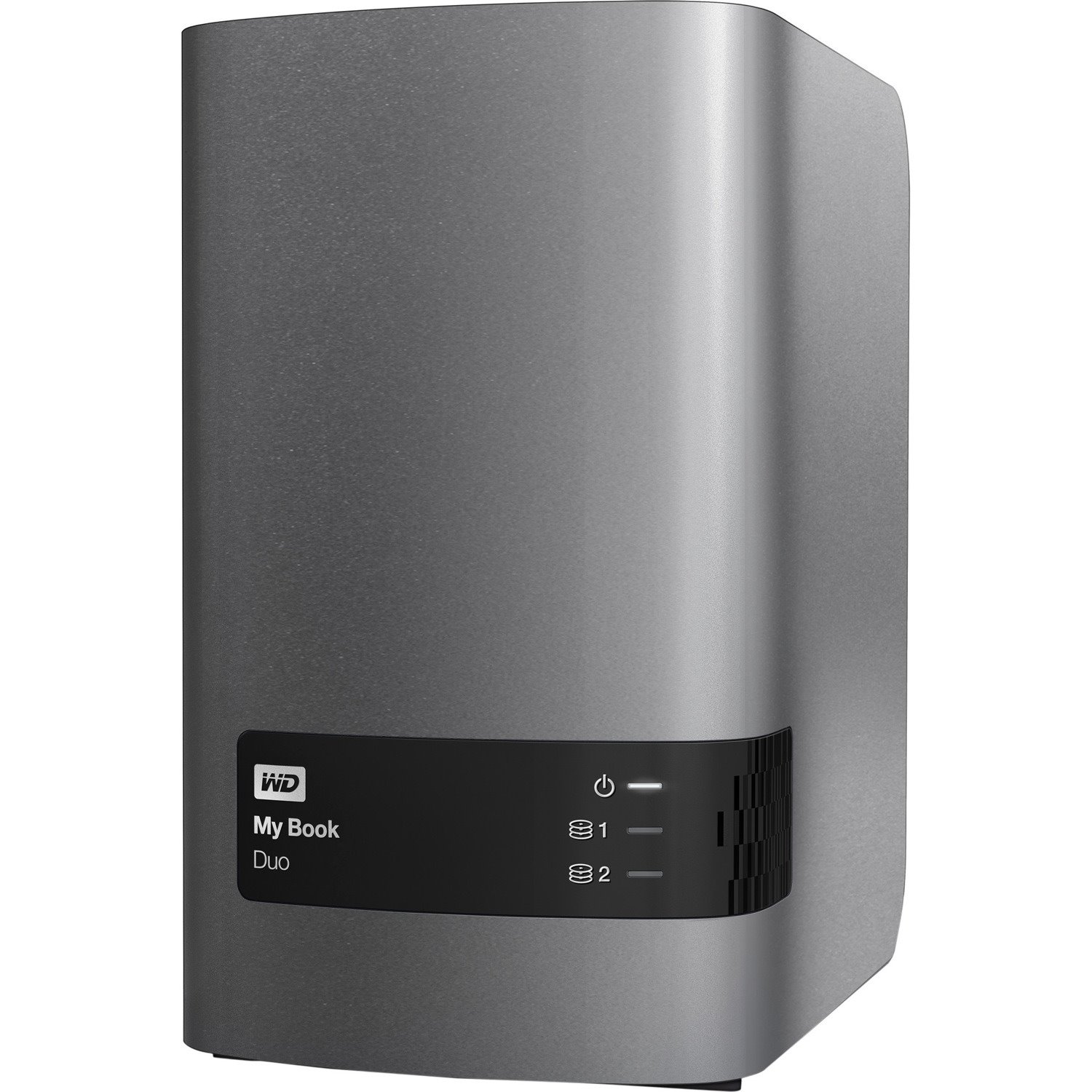 WD My Book Duo WDBFBE0160JBK-EESN 2 x Total Bays DAS Storage System - 16 TB HDD Desktop