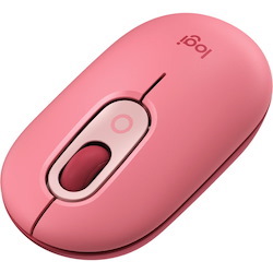 Logitech POP Mouse Mouse - Bluetooth - Optical - 4 Button(s) - 2 Programmable Button(s) - Heartbreaker