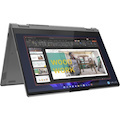 Lenovo ThinkBook 14s Yoga G2 IAP 21DM003LUS 14" Touchscreen Notebook - Full HD - 1920 x 1080 - Intel Core i5 12th Gen i5-1235U Deca-core (10 Core) - 8 GB Total RAM - 8 GB On-board Memory - 256 GB SSD - Mineral Gray