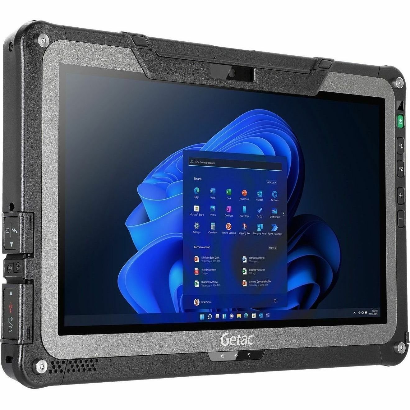 Getac F110 Rugged Tablet - 11.6" Full HD - 8 GB - 256 GB SSD - Windows 11 Pro 64-bit - 4G