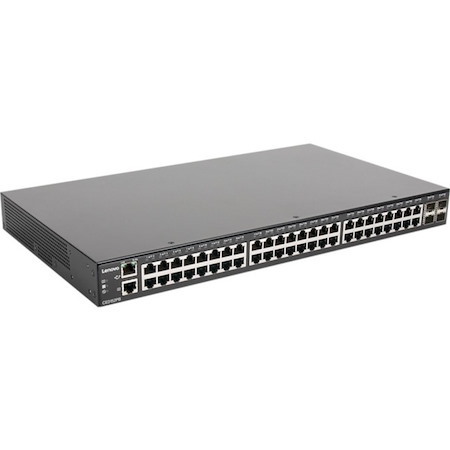 Lenovo CE0152PB 48 Ports Manageable Layer 3 Switch - 10 Gigabit Ethernet - 10GBase-X