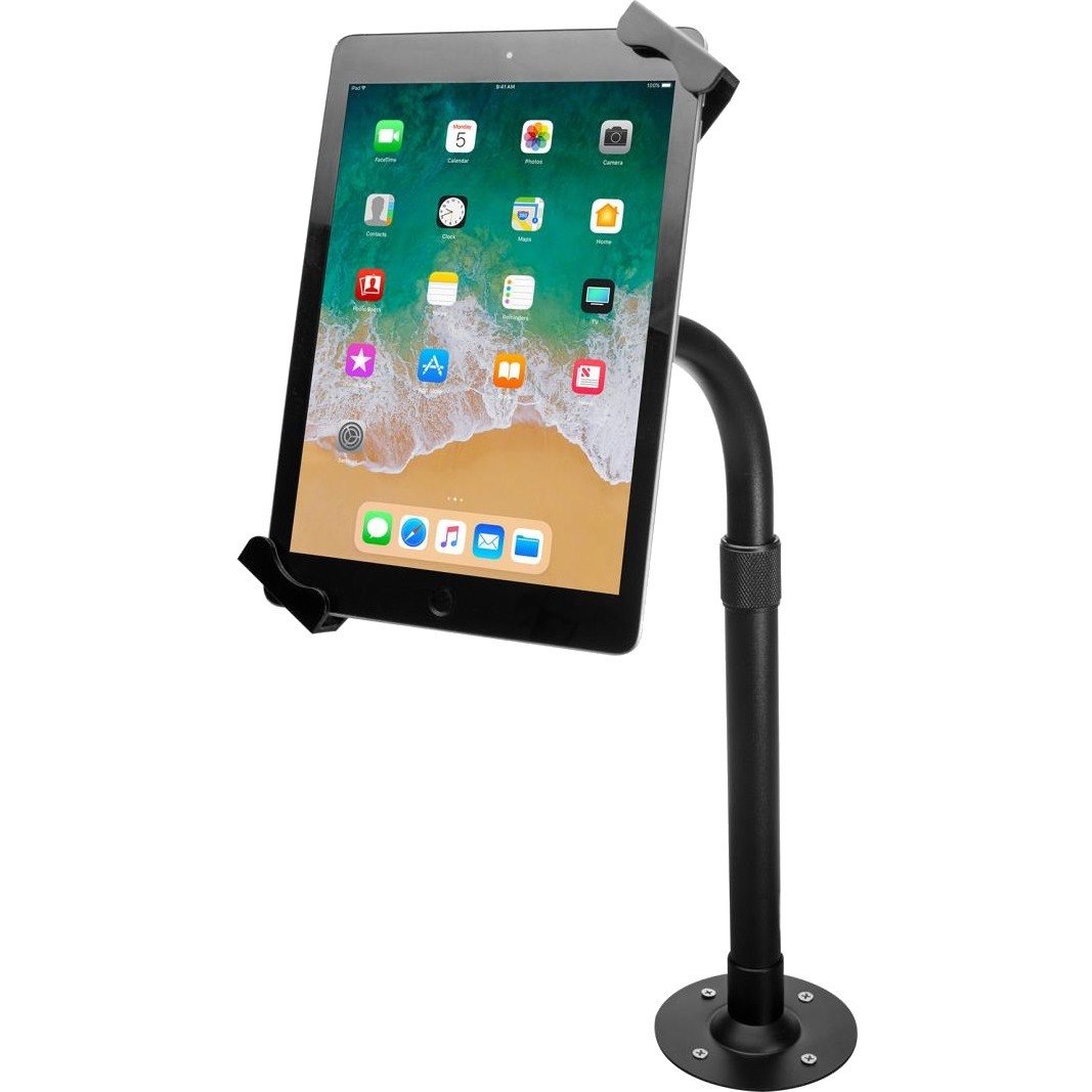 CTA Digital Height-Adj Tabletop Security Elbow Mount For 7-14In Tablets