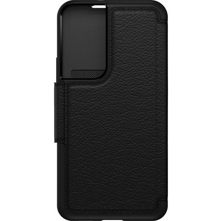 OtterBox Strada Carrying Case (Folio) Samsung Galaxy S22 Smartphone - Shadow Black