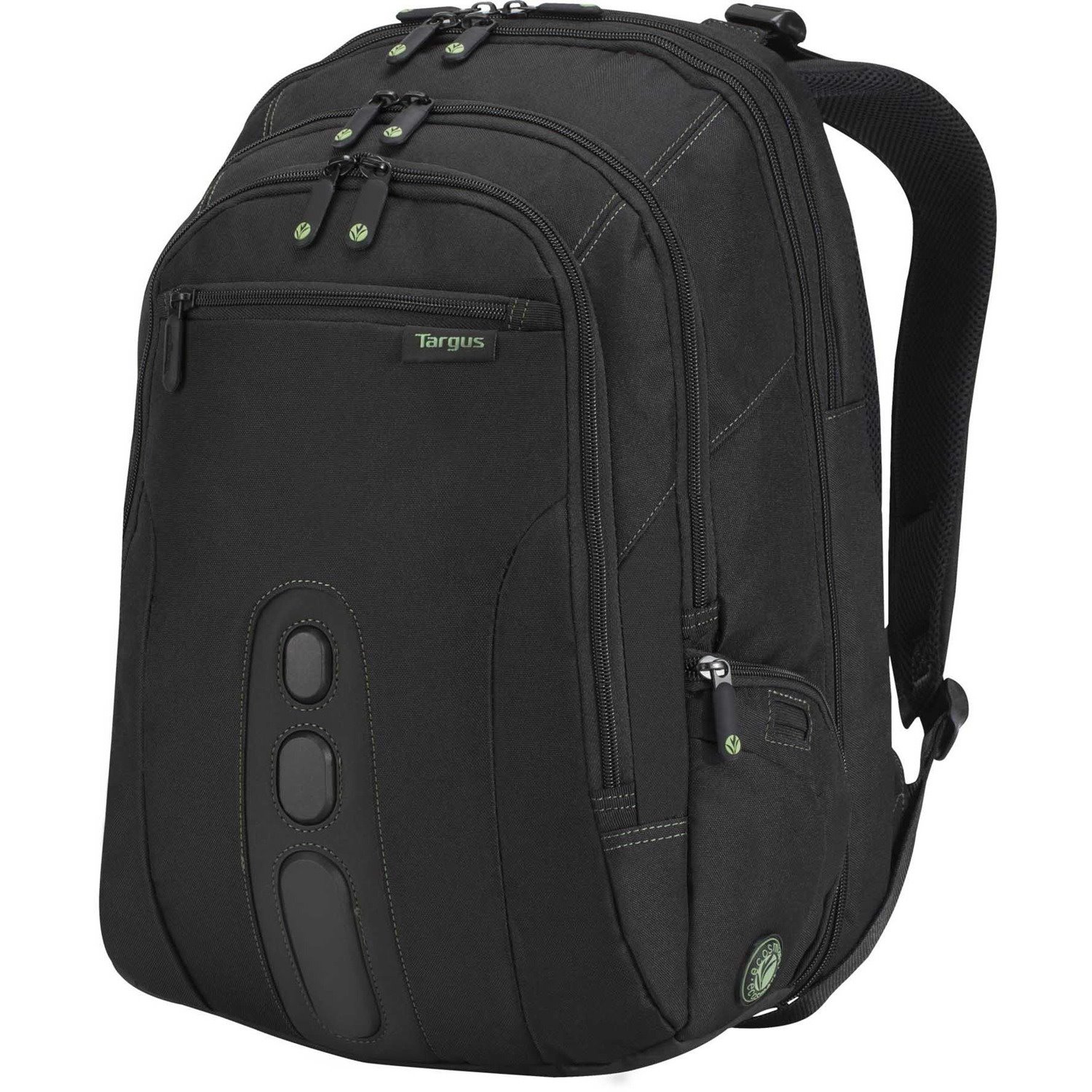 Targus EcoSmart TBB019US Carrying Case (Backpack) for 17" Notebook - Black, Green