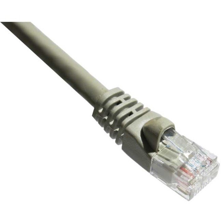 Axiom 2FT CAT6A 650mhz Patch Cable Molded Boot (Gray)
