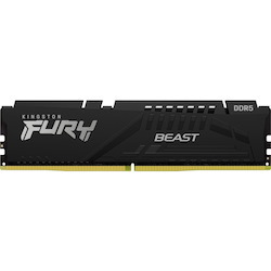 Kingston FURY Beast RAM Module for Motherboard - 32 GB (2 x 16GB) - DDR5-6000/PC5-48000 DDR5 SDRAM - 6000 MHz - CL40 - 1.35 V
