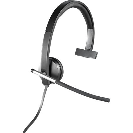 Logitech H650e Wired Over-the-head Mono Headset