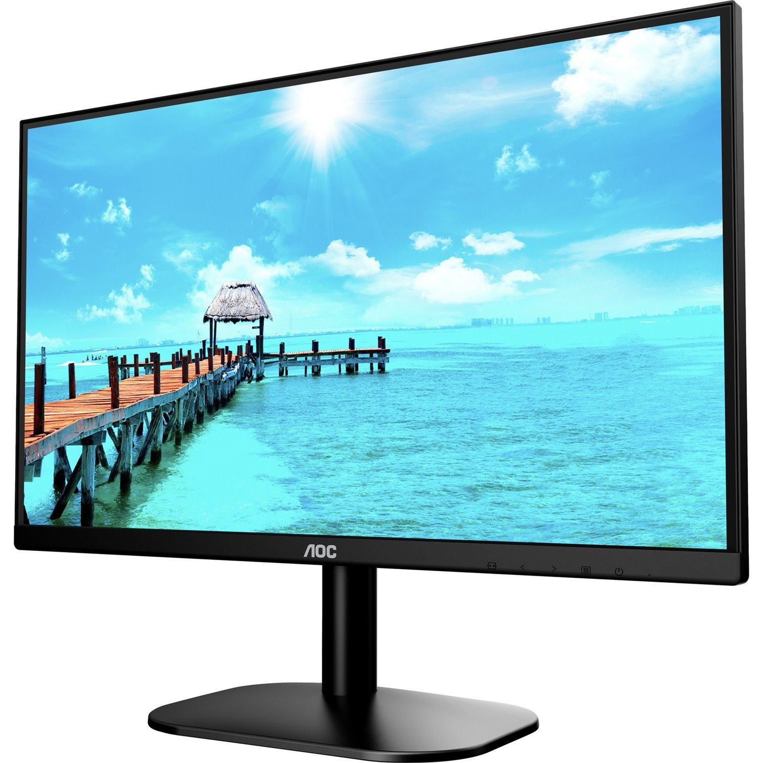 AOC 22B2DA 54.6 cm (21.5") Full HD WLED LCD Monitor - 16:9 - Textured Black