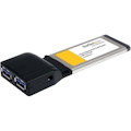 StarTech.com 2 Port ExpressCard SuperSpeed USB 3.0 Card Adapter with UASP Support - 5Gbps