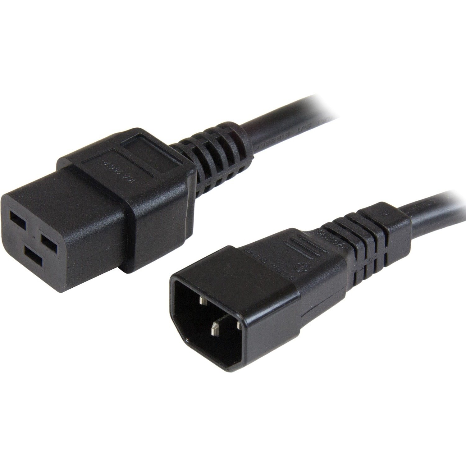 StarTech.com 3 ft Heavy Duty 14 AWG Computer Power Cord - C14 to C19