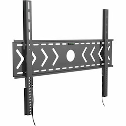 Amer Mounts - Fixed Heavy Duty Low Profile Flat Panel Wall Mount for 50-100 Inch Displays 250lbs Max Weight - BIGASSMOUNT250