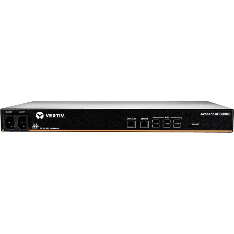 Avocent ACS8000 Serial Console - 48 port Console Server | Dual AC