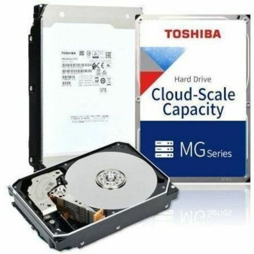 Toshiba MG09 MG09SCA14TE 14 TB Hard Drive - 3.5" Internal - SAS (3Gb/s SAS) - Conventional Magnetic Recording (CMR) Method