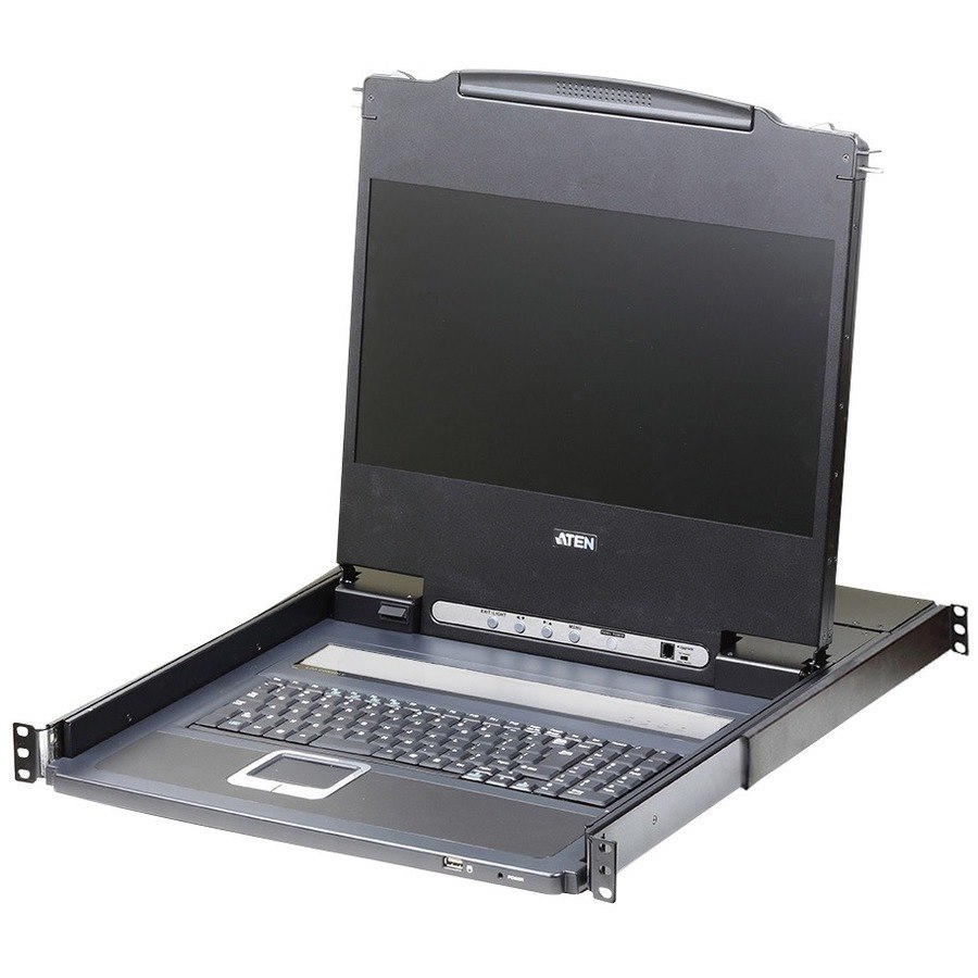 ATEN CL6700MW DVI Full HD LCD Console-TAA Compliant