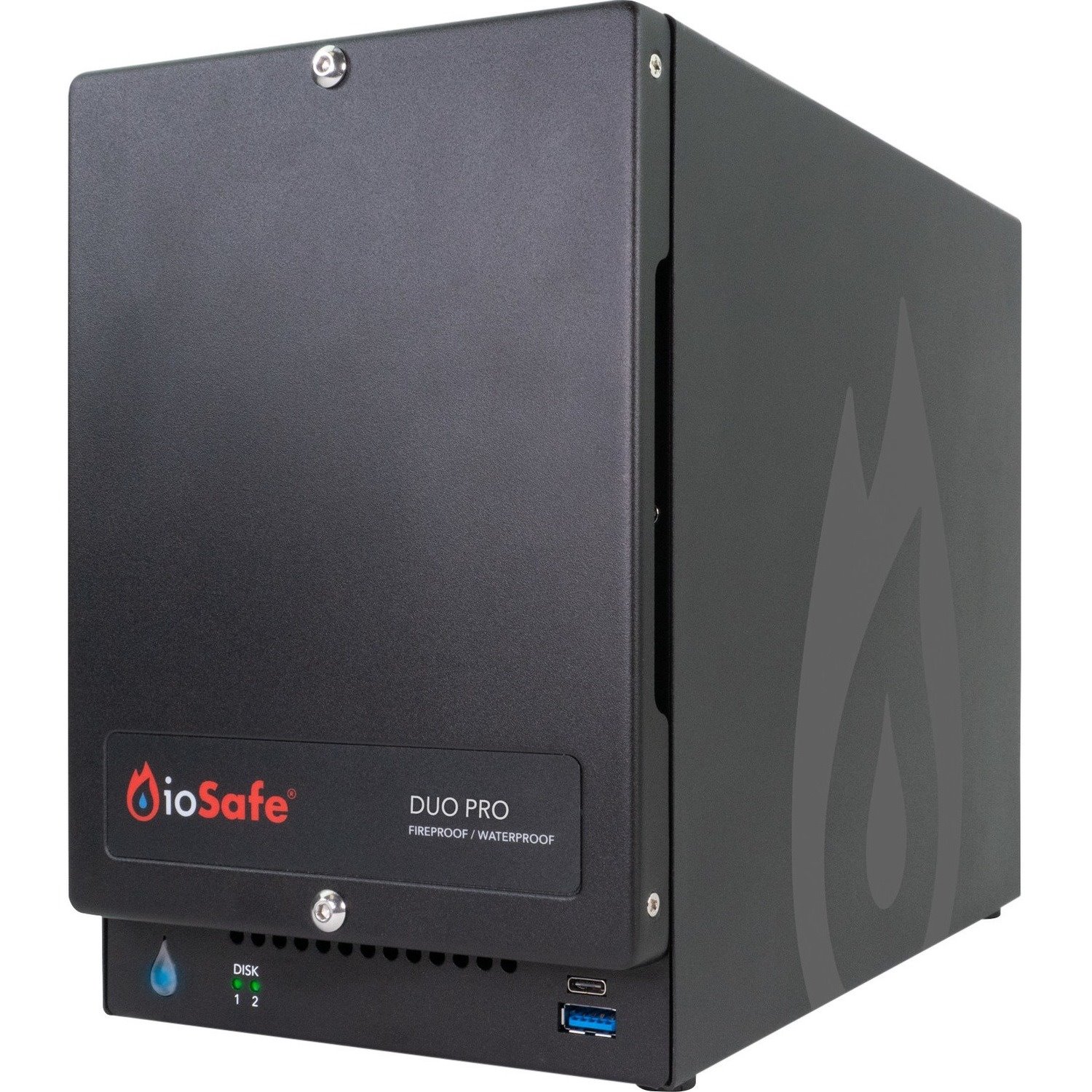 ioSafe Duo Pro With 2x8TB Drives And 5 Year Data Recovery Service Warranty