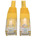 Eaton Tripp Lite Series Cat6 Gigabit Molded (UTP) Ethernet Cable (RJ45 M/M), PoE, Yellow, 20 ft. (6.09 m)