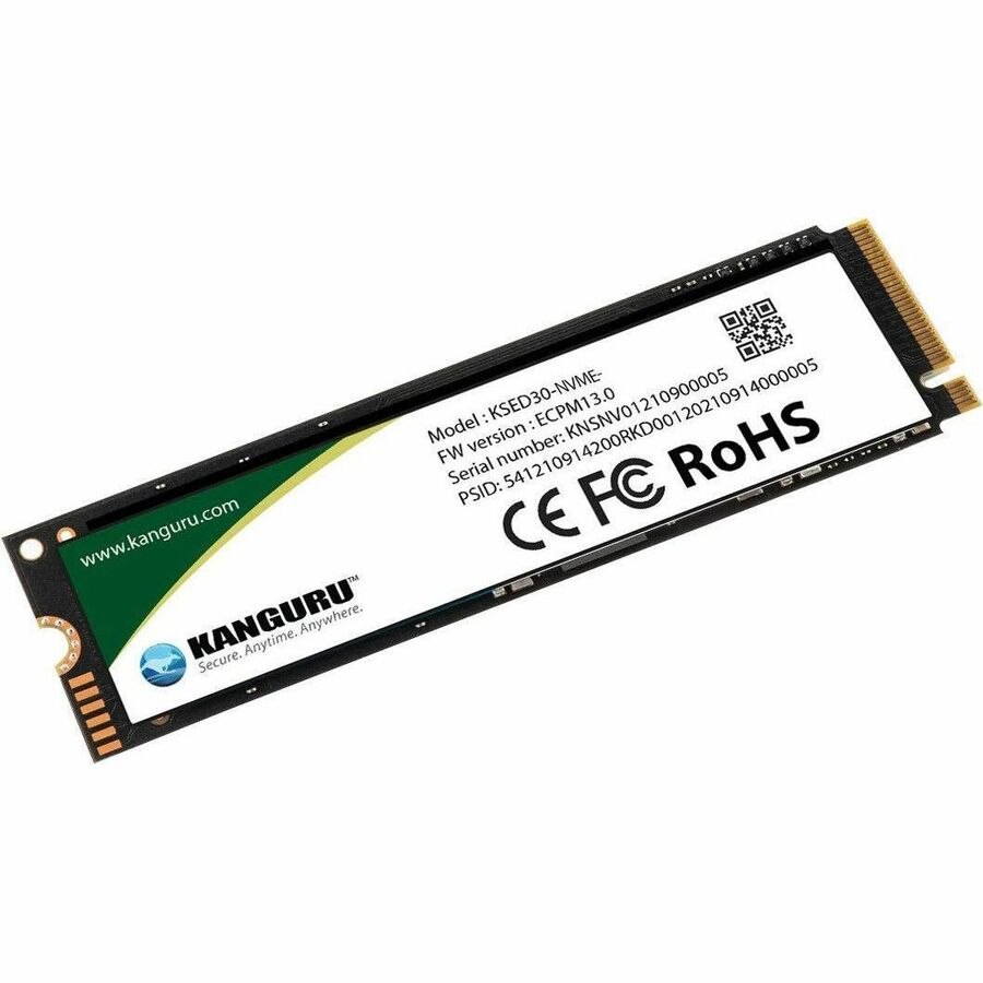 Kanguru Defender SED30 Hardware-Based-Self-Encrypting Internal SSD-KSED30-NVME-Series 2 TB Solid State Drive - M.2 2280 Internal - PCI Express NVMe (PCI Express NVMe 4.0 x4) - TAA Compliant