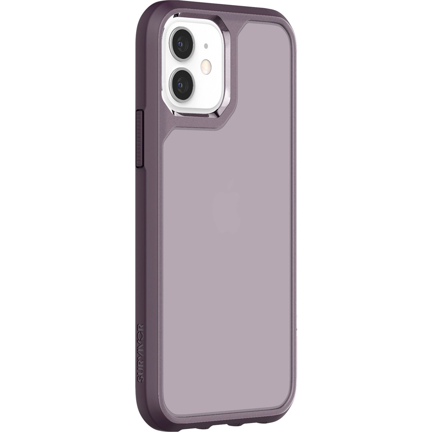 Survivor Strong Rugged Case for Apple iPhone 12, iPhone 12 Pro Smartphone - Lilac, Purple