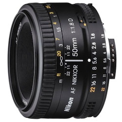 Nikon Nikkor JAA013DA - 50 mmf/1.8 - Fixed Lens