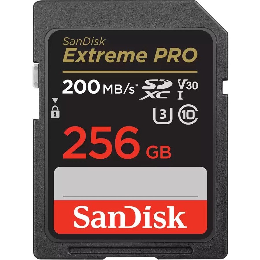 SanDisk Extreme PRO 256 GB Class 10/UHS-I (U3) V30 SDXC