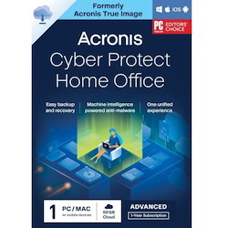 Acronis Cyber Protect Home Office - Subscription Licence - 50GB Cloud Storage - 1 Year