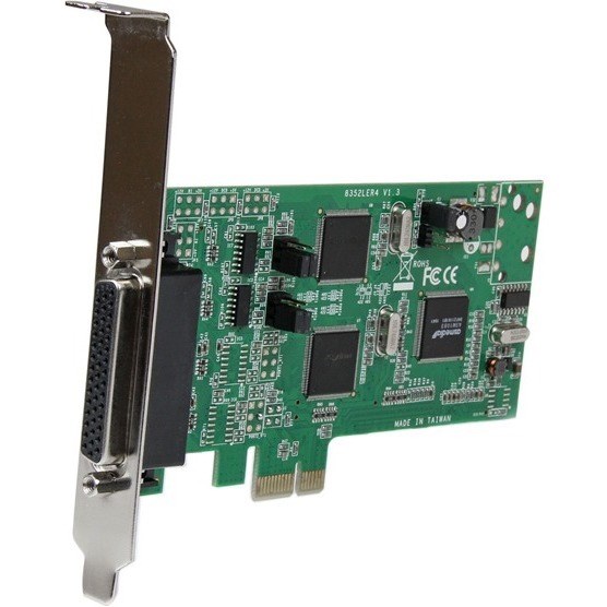 StarTech.com 4 Port PCI Express PCIe Serial Combo Card - 2 x RS232 2 x RS422 / RS485