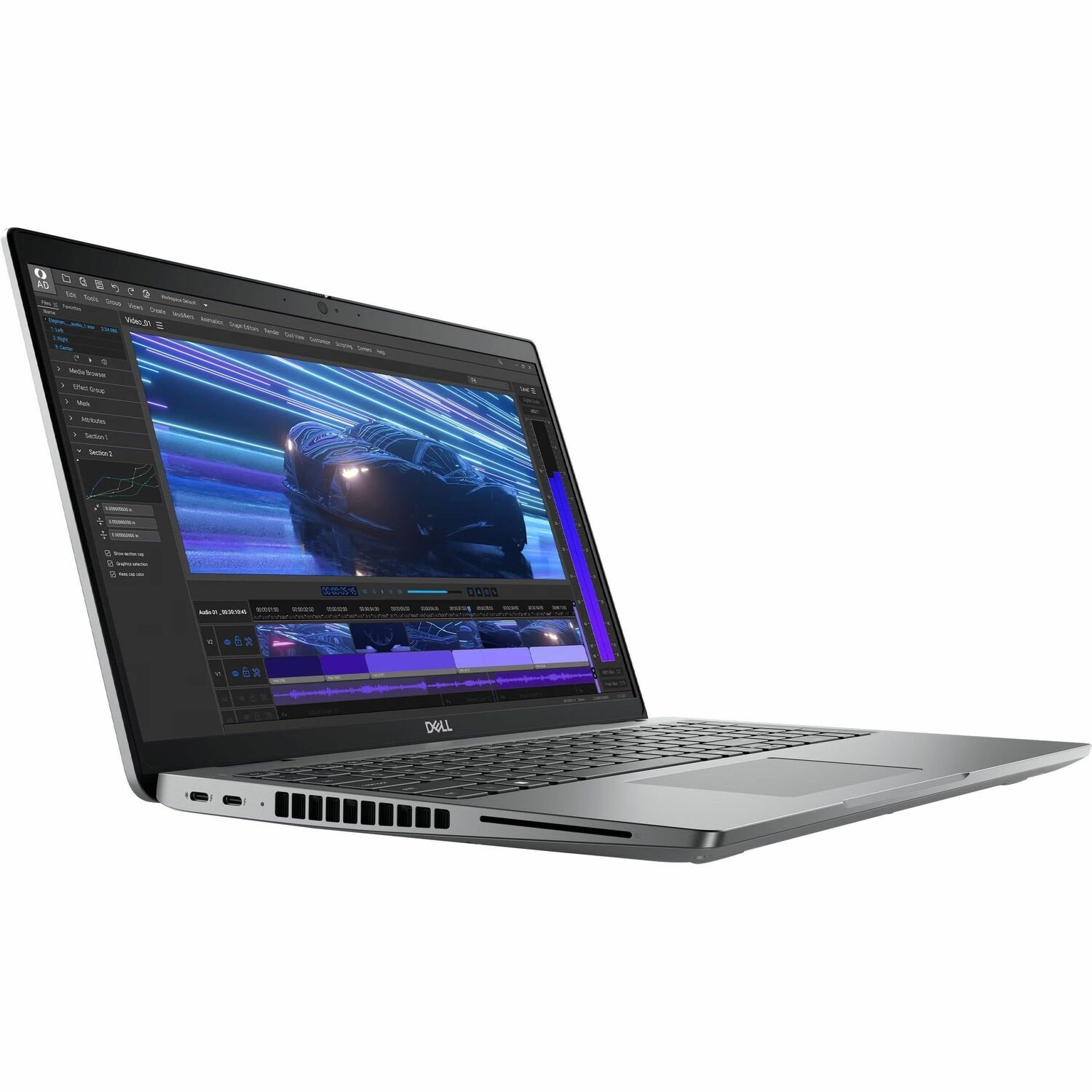 Dell Precision 5000 5490 14" Mobile Workstation - Full HD Plus - Intel Core Ultra 9 185H - vPro Technology - 32 GB - 1 TB SSD - Aluminum Titan Gray