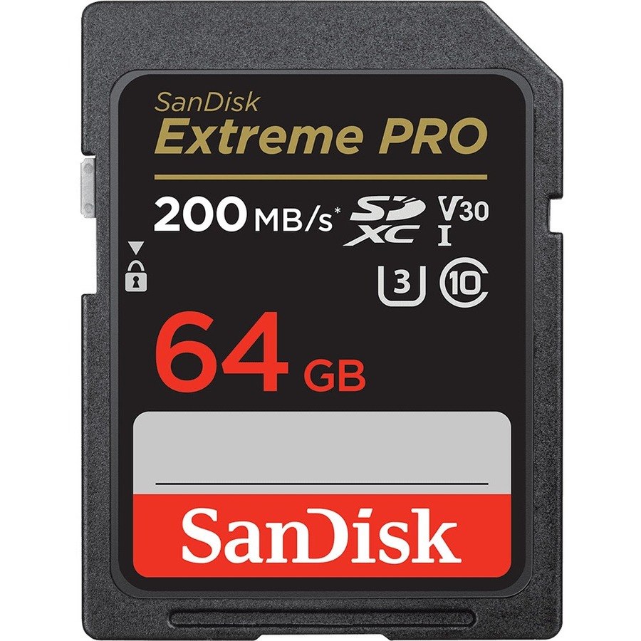 SanDisk Extreme PRO 64 GB Class 10/UHS-I (U3) V30 SDXC