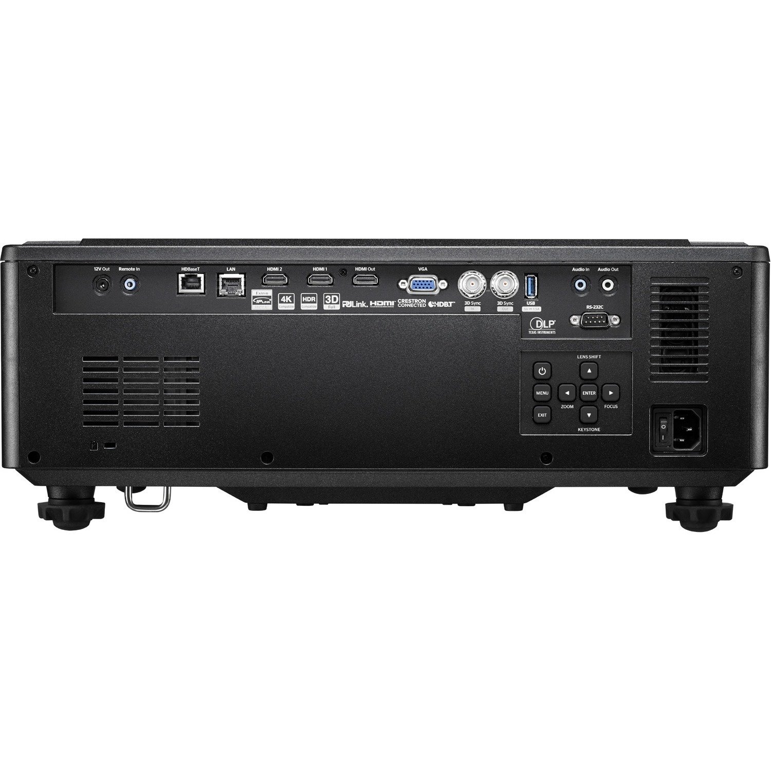 Optoma ZU725TST 3D DLP Projector - 16:10 - Black