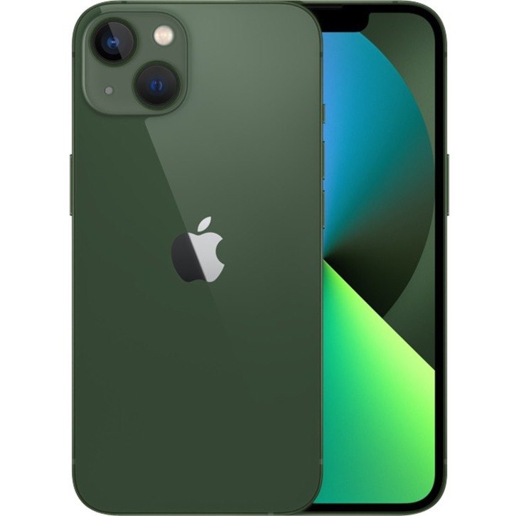 Apple iPhone 13 512 GB Smartphone - 6.1" OLED 2532 x 1170 - Hexa-core (AvalancheDual-core (2 Core) 3.22 GHz + Blizzard Quad-core (4 Core) - 4 GB RAM - iOS 15 - 5G - Green