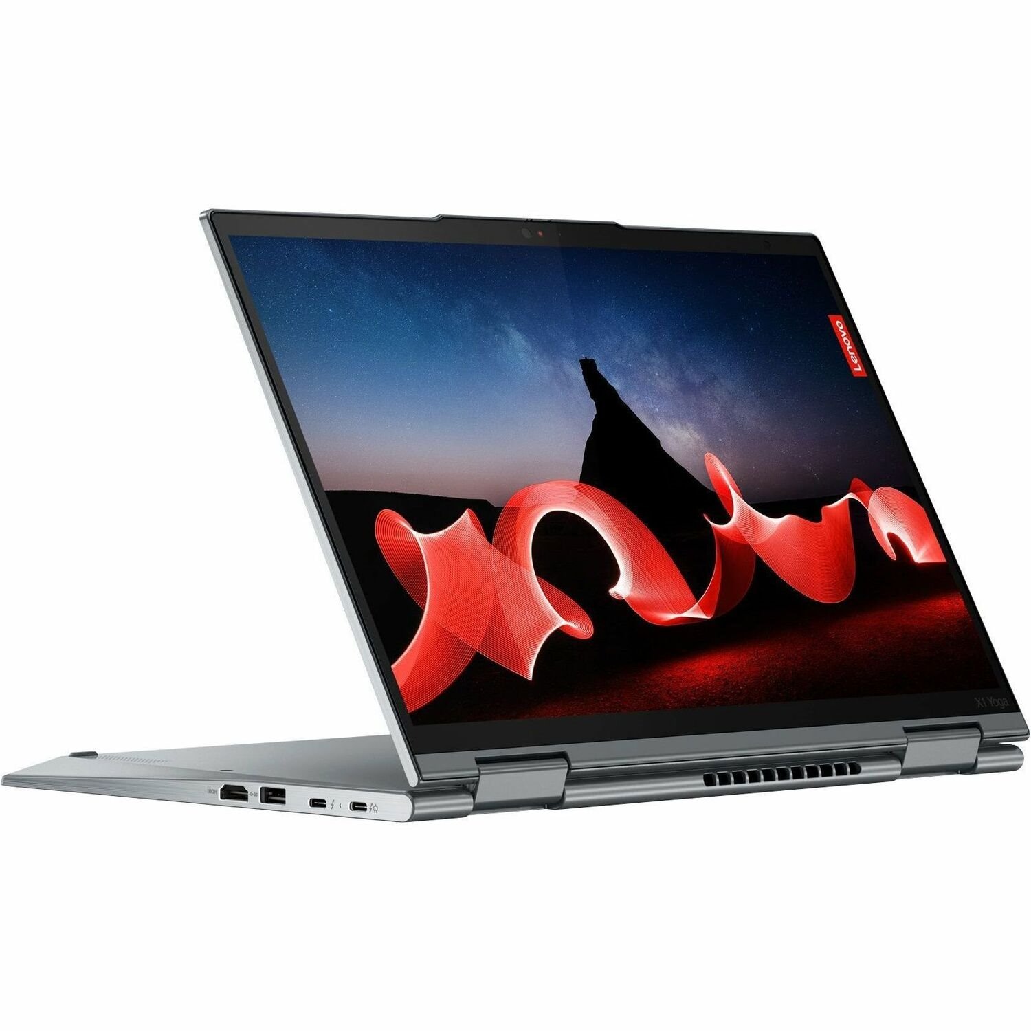 Lenovo ThinkPad X1 Yoga Gen 8 21HQ000MAU 14" Touchscreen Convertible 2 in 1 Notebook - WUXGA - Intel Core i7 13th Gen i7-1355U - Intel Evo Platform - 16 GB - 512 GB SSD - English Keyboard - Storm Grey