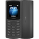 Nokia 105 4G Feature Phone - 1.8" TFT LCD QQVGA 120 x 160 - 4G - Charcoal