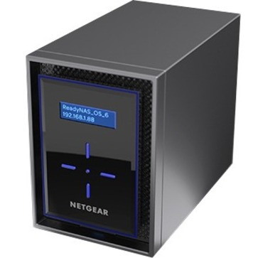 Netgear ReadyNAS RN422 2 x Total Bays SAN/NAS Storage System - Intel Atom C3338 Dual-core (2 Core) 1.50 GHz - 2 GB RAM - DDR4 SDRAM Desktop