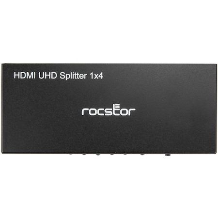 Rocstor Premium 4 Port HDMI Splitter - 4K / 60Hz
