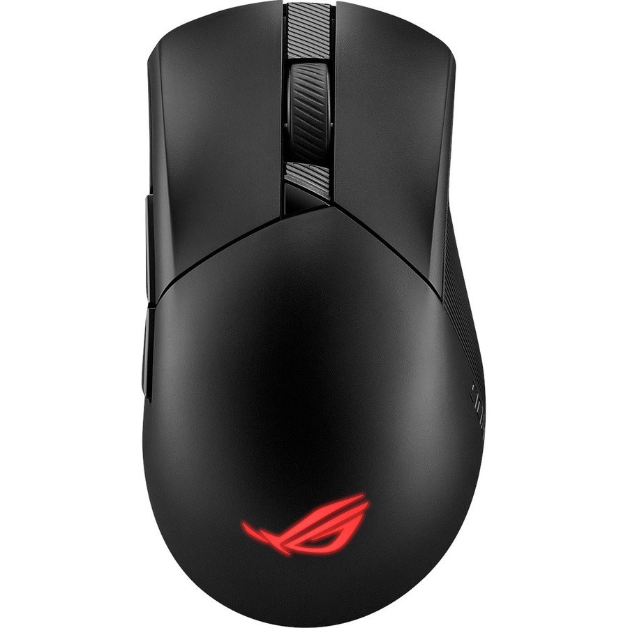 Asus ROG Gladius III Wireless AimPoint Gaming Mouse - Bluetooth/Radio Frequency - USB 2.0 Type A - Optical - 6 Programmable Button(s) - Black - 1