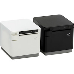 Star Micronics mC-Print3 MCP31LBi NH WT US Desktop Direct Thermal Printer - Monochrome - Receipt Print - Ethernet - USB - USB Host - Bluetooth - With Cutter - White - 3.15" Print Width - 9.84 in/s Mono - 203 dpi - 3.15" Width - 3.15" Label Width - Star Mode Emulation - For PC, iOS, Android