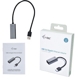 i-tec Gigabit Ethernet Card for Computer/Notebook/Tablet - 10/100/1000Base-T - Desktop