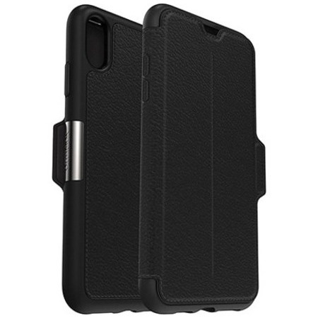 OtterBox Strada Carrying Case (Portfolio) Apple iPhone XS Max Card - Shadow
