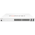 Fortinet FortiSwitch D 224D-FPOE 24 Ports Manageable Ethernet Switch - Gigabit Ethernet - 1000Base-X, 1000Base-T