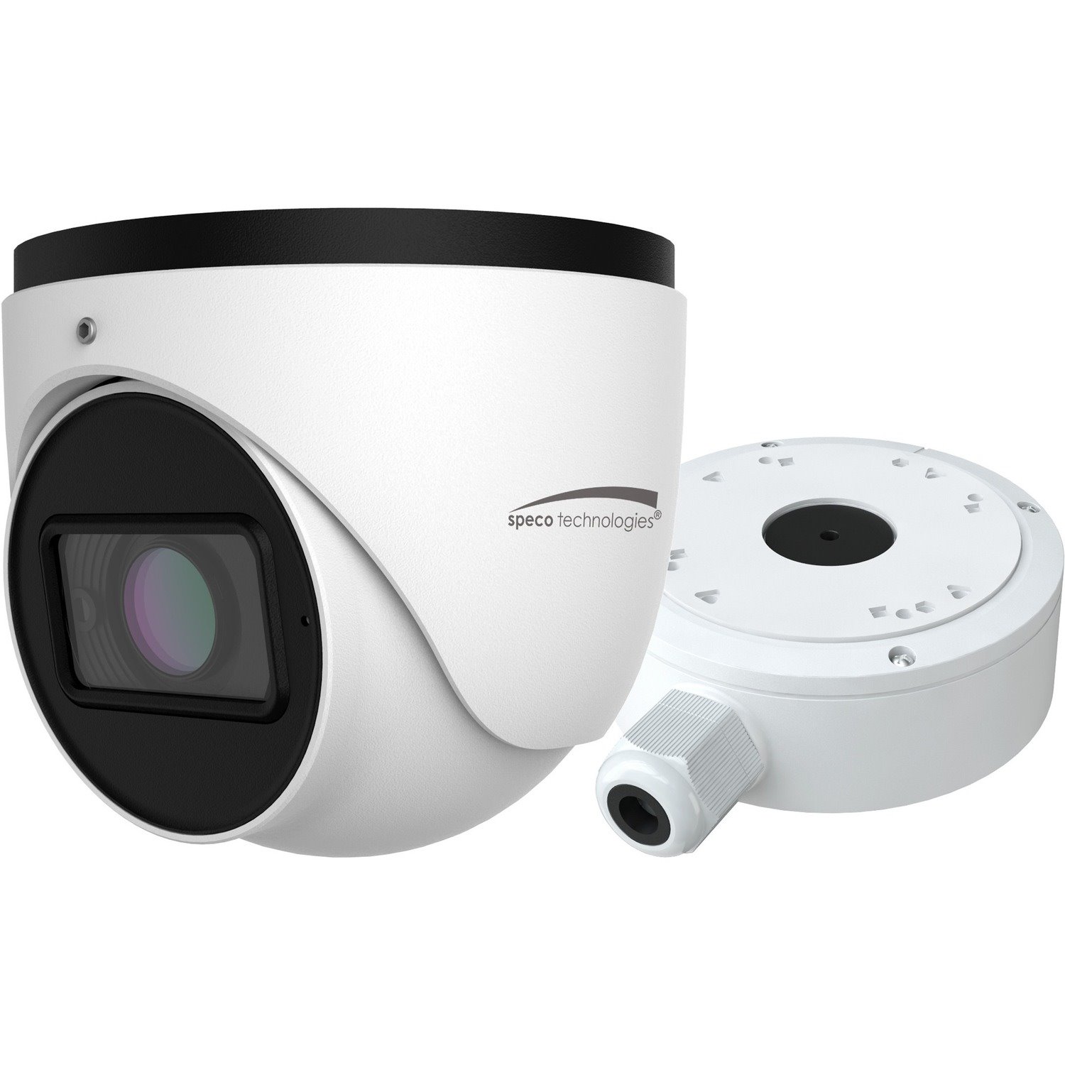 Speco O8T8M 8 Megapixel 4K Network Camera - Color - Turret - White