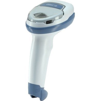 Zebra DS4608-HC Handheld Barcode Scanner Kit - Cable Connectivity - Healthcare White